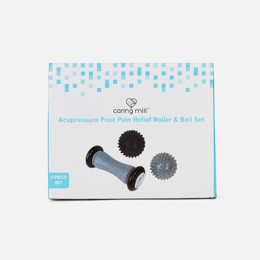 Caring Mill&trade;  Acupressure Foot Pain Relief Roller & Ball Set, , large image number 1