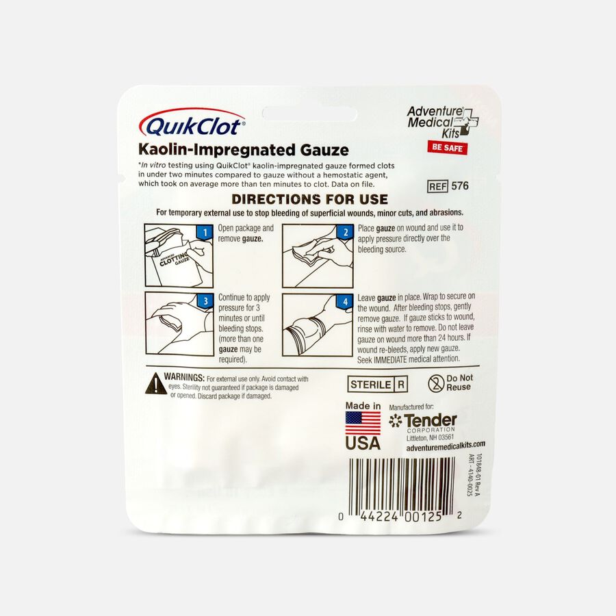 QuikClot Gauze 3" x 4', , large image number 1