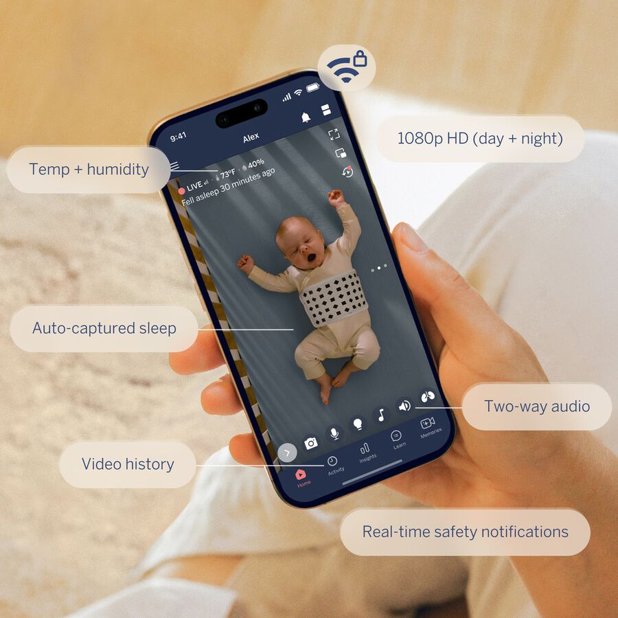 Nanit Pro Smart Baby Monitor & Floor Stand (V2), , large image number 1