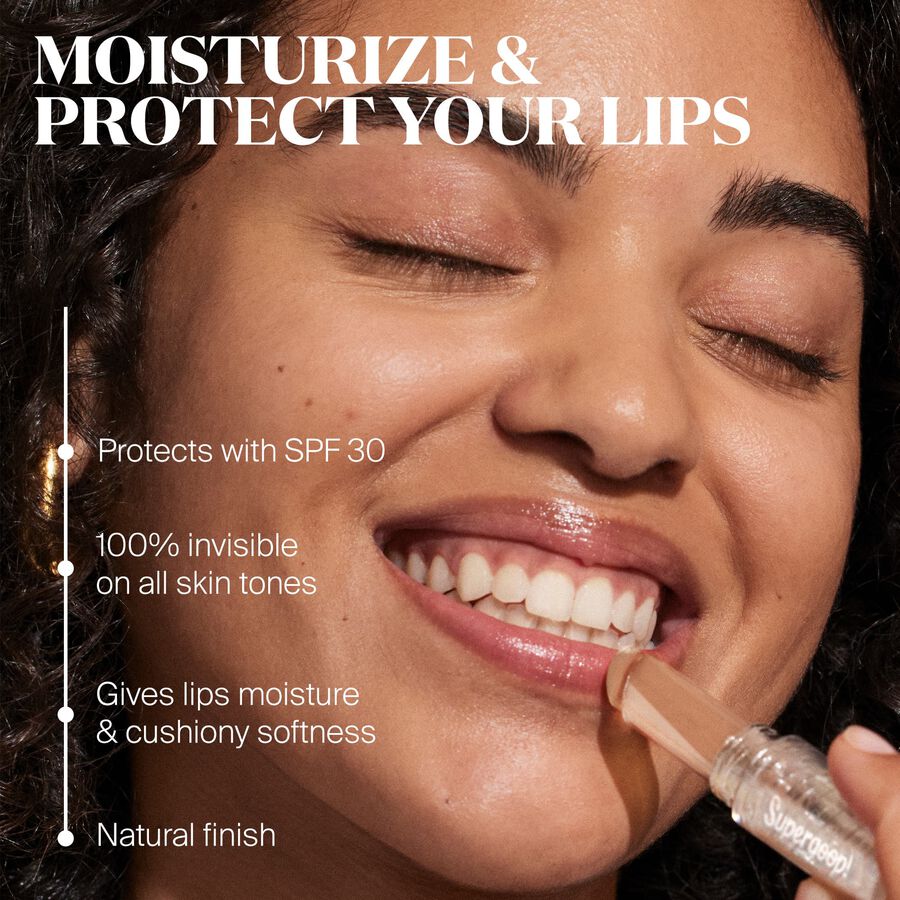 Supergoop! Unseen Sunscreen Lip Protector, SPF 30, 0.12 oz., , large image number 2