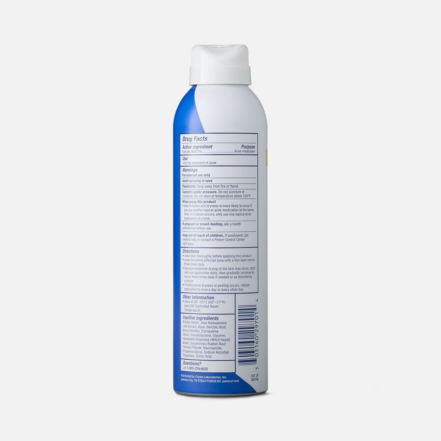PanOxyl Acne Banishing Body Spray, 6 oz., , large image number 1