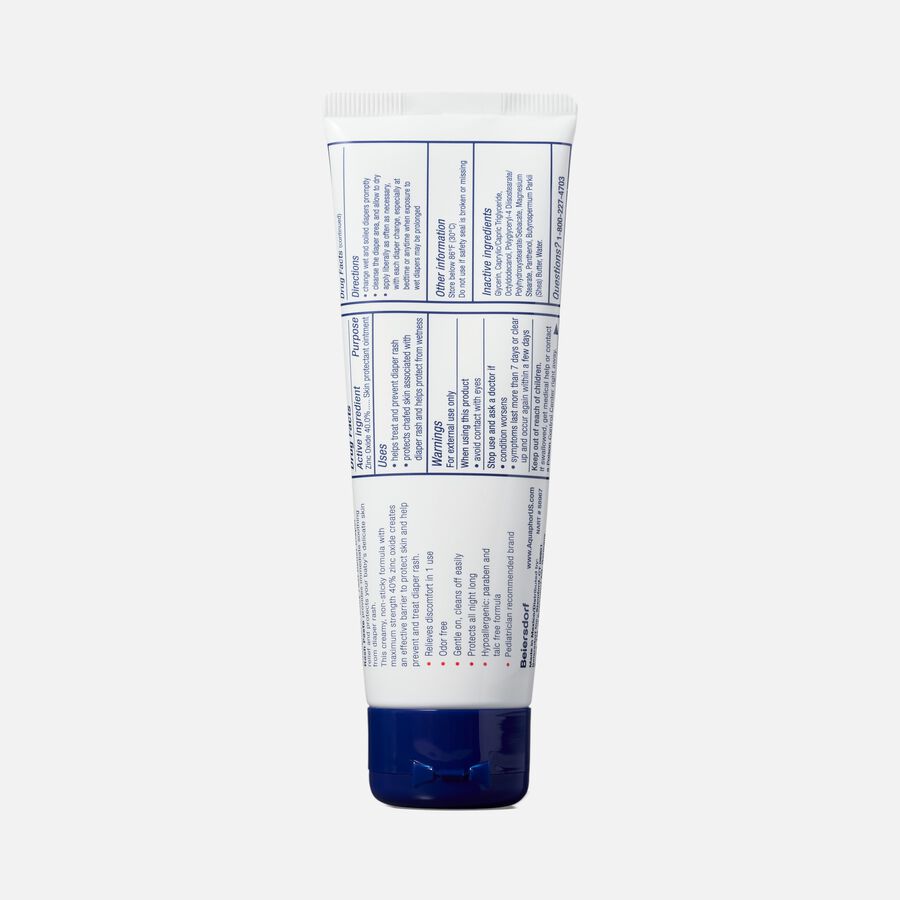 Aquaphor Baby Fast Relief Diaper Rash Paste Tube, 3.5 oz., , large image number 1