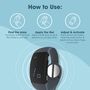 Reliefband Premier for Nausea Relief, Charcoal Grey, Charcoal Grey, large image number 2