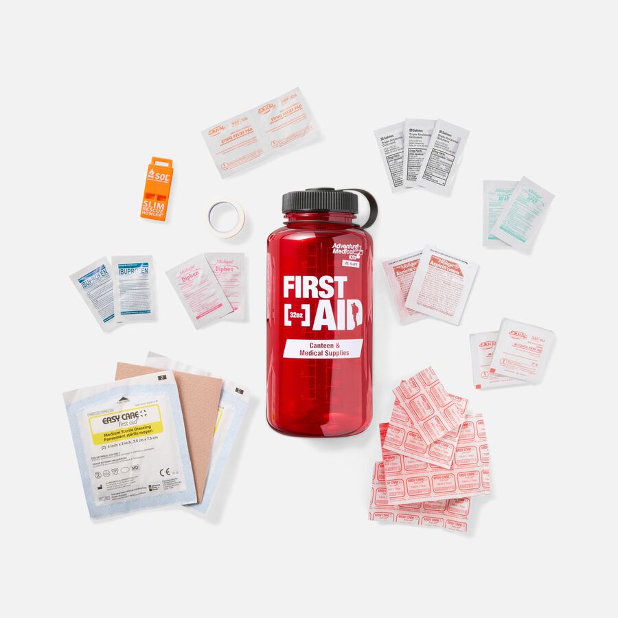 Adventure Medical Kits First Aid Canteen with Rescue Whistle, 32 oz, 51 pc., , large image number 2