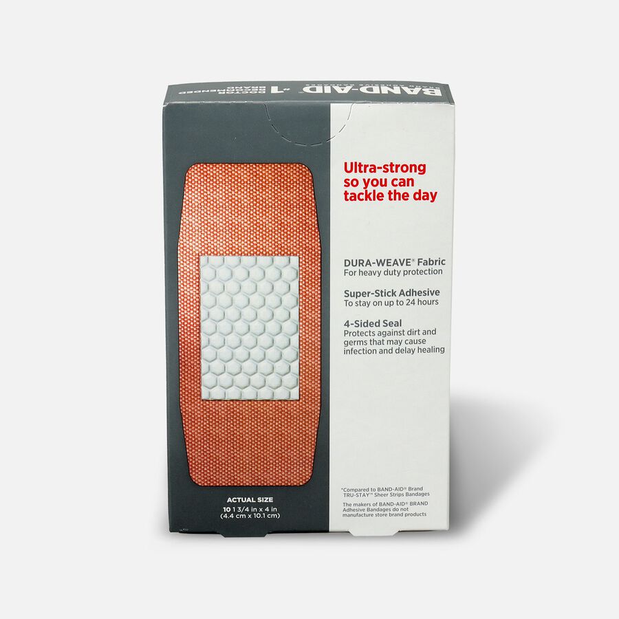 BAND-AID&reg; Tough-Strips, Extra Large, 10 ct., , large image number 1