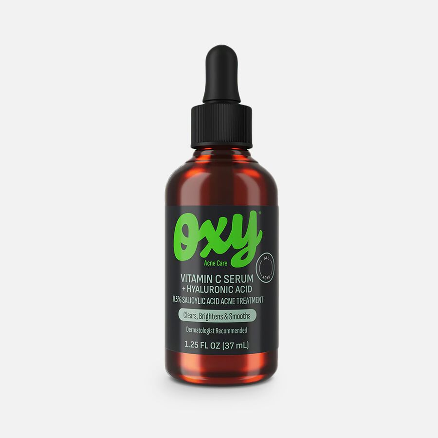 OXY Acne Care Vitamin C Serum + Hyaluronic Acid Acne Treatment, 1.25 fl oz., , large image number 1