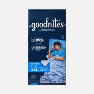 Goodnites&reg; Boys&rsquo; Nighttime Bedwetting Underwear, XXL (120-165 lbs.), 24 ct.