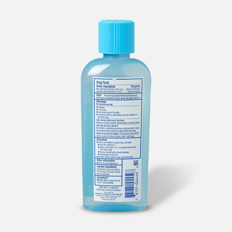 BAND-AID&reg; Antiseptic Wash, Hurt-Free, 6 fl oz., , large image number 1