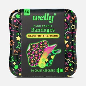 Welly&reg; Flex Fabric Bandages, Glow Party, 50 ct.