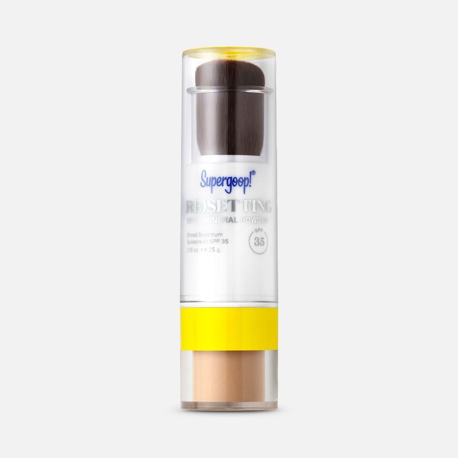 Supergoop! (Re)setting 100% Mineral Powder, SPF 35, Medium, 0.15 oz., , large image number 0