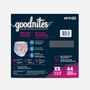 Goodnites Girls&rsquo; Nighttime Bedwetting Underwear, XS (28-43+ lbs), 44 ct., , large image number 1