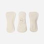 Rael Organic Cotton Reusable Pads for Bladder Leaks, Regular/Nude, 3 ct., , large image number 1