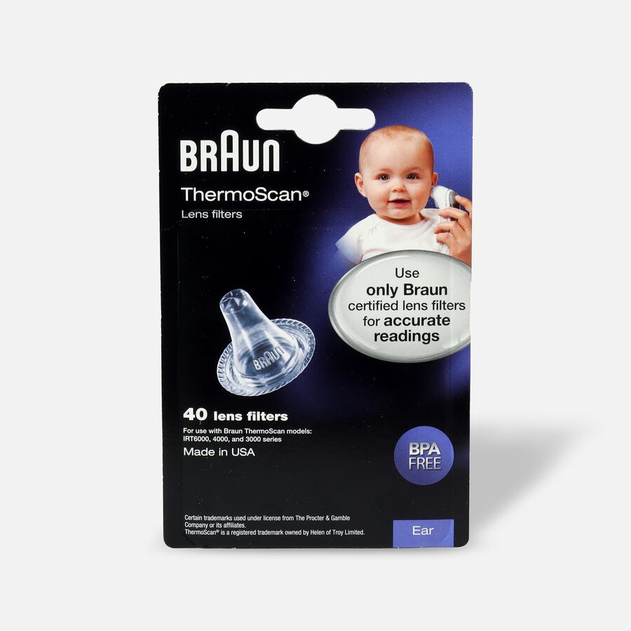Braun Thermoscan Lens Filters, LF-40, 40 ct., , large image number 0