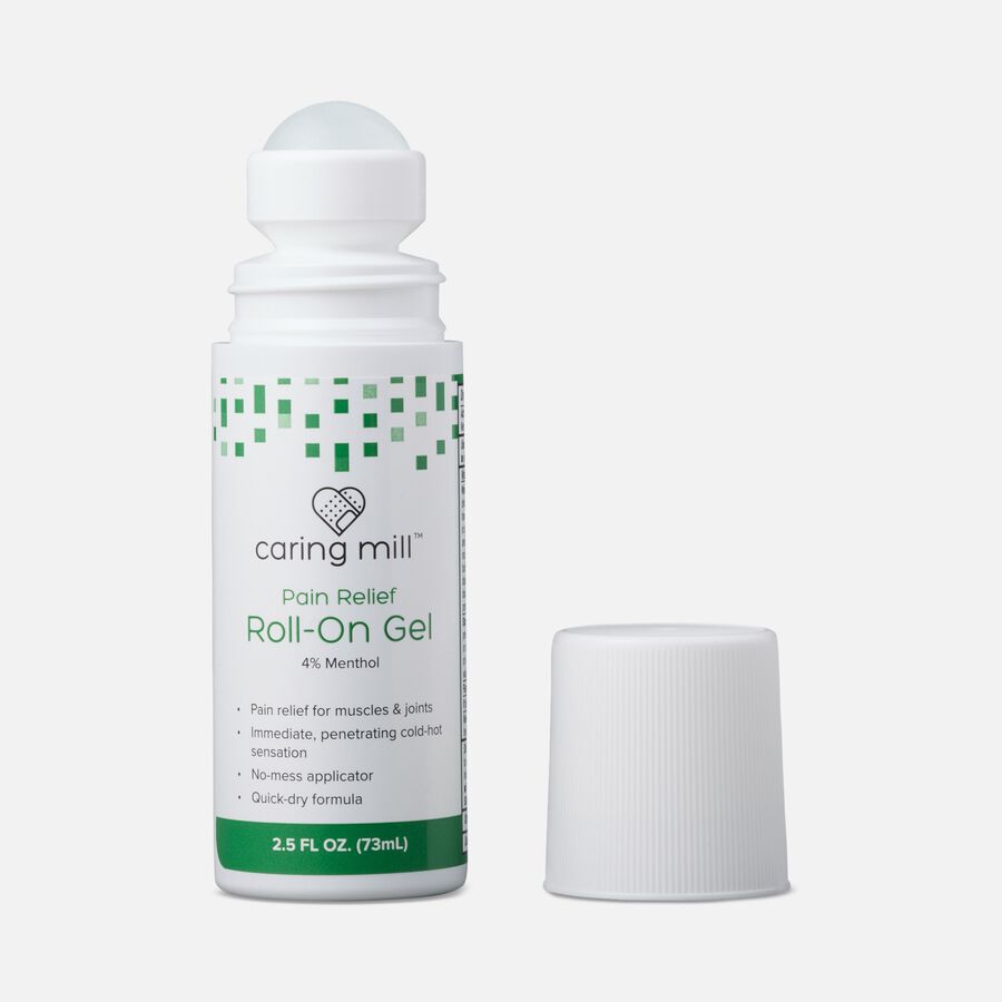 Caring Mill&trade; Menthol Pain Relief Roll-On Gel, 2.5 fl oz., , large image number 2