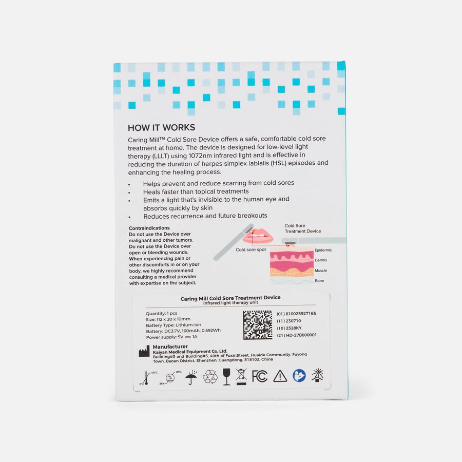 Caring Mill&trade; Cold Sore Therapy Device, , large image number 2
