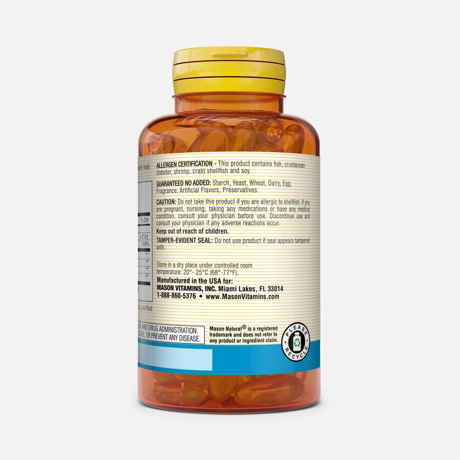 Mason Vitamins Natural Glucosamine & Fish Oil Softgels, 90 ct., , large image number 2