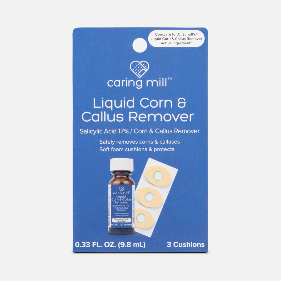 Caring Mill&trade; Corn & Callus Liquid and Cushion Remover Kit, , large image number 0