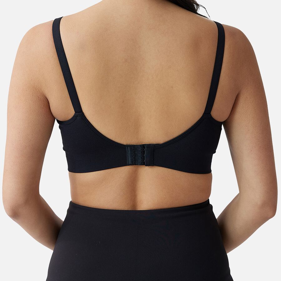 Ingrid + Isabel Basics Pumping + Nursing Bra, Black, Size L, , large image number 2