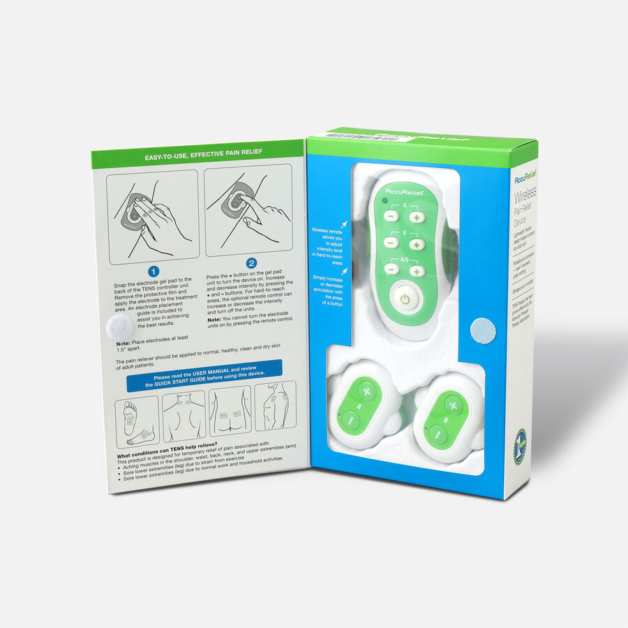AccuRelief&trade; Wireless Remote Control TENS, , large image number 2