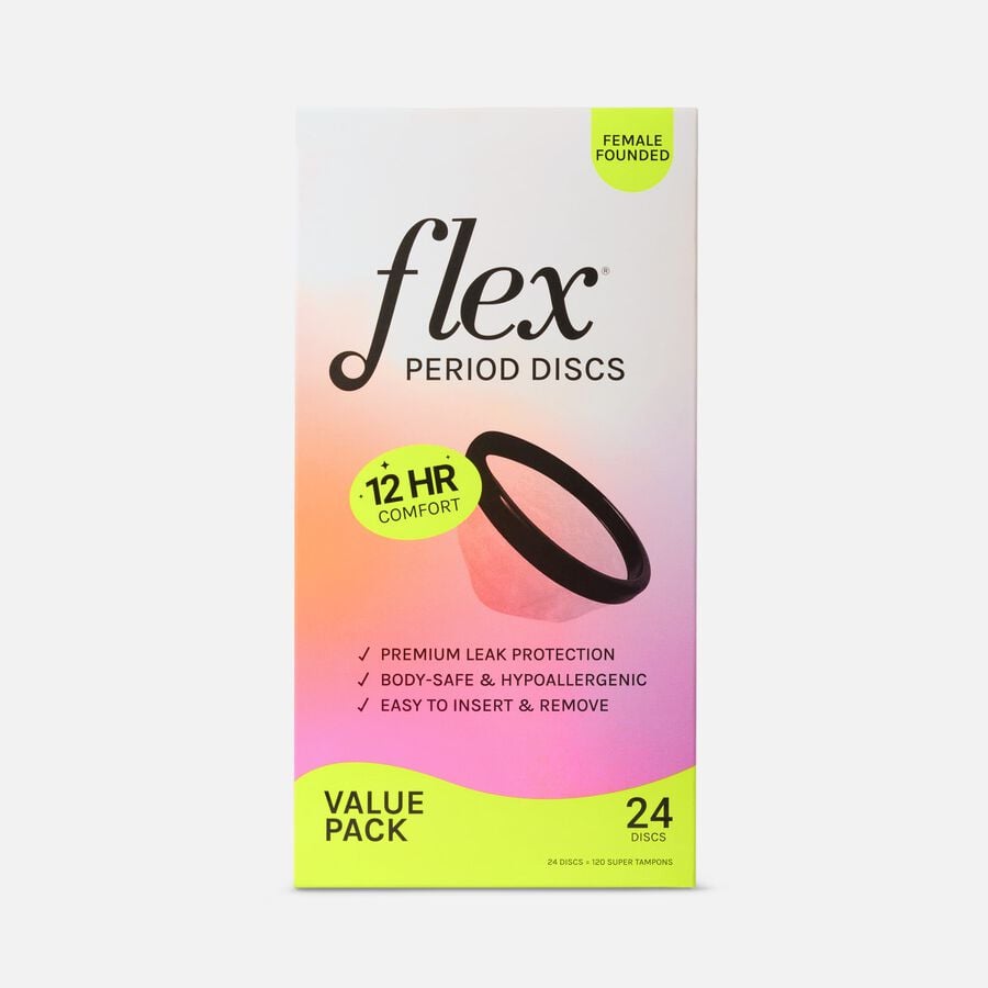 Flex&reg; Disposable Period Discs, 24 ct., , large image number 0