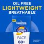 Coppertone Sport Face Sunscreen Lotion, SPF 60+,  2.5 fl oz., , large image number 3