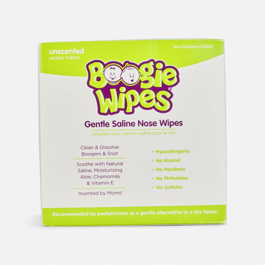 Boogie Wipes&reg; 2-Pack 45 ct. Saline Wipes in Unscented, , large image number 2