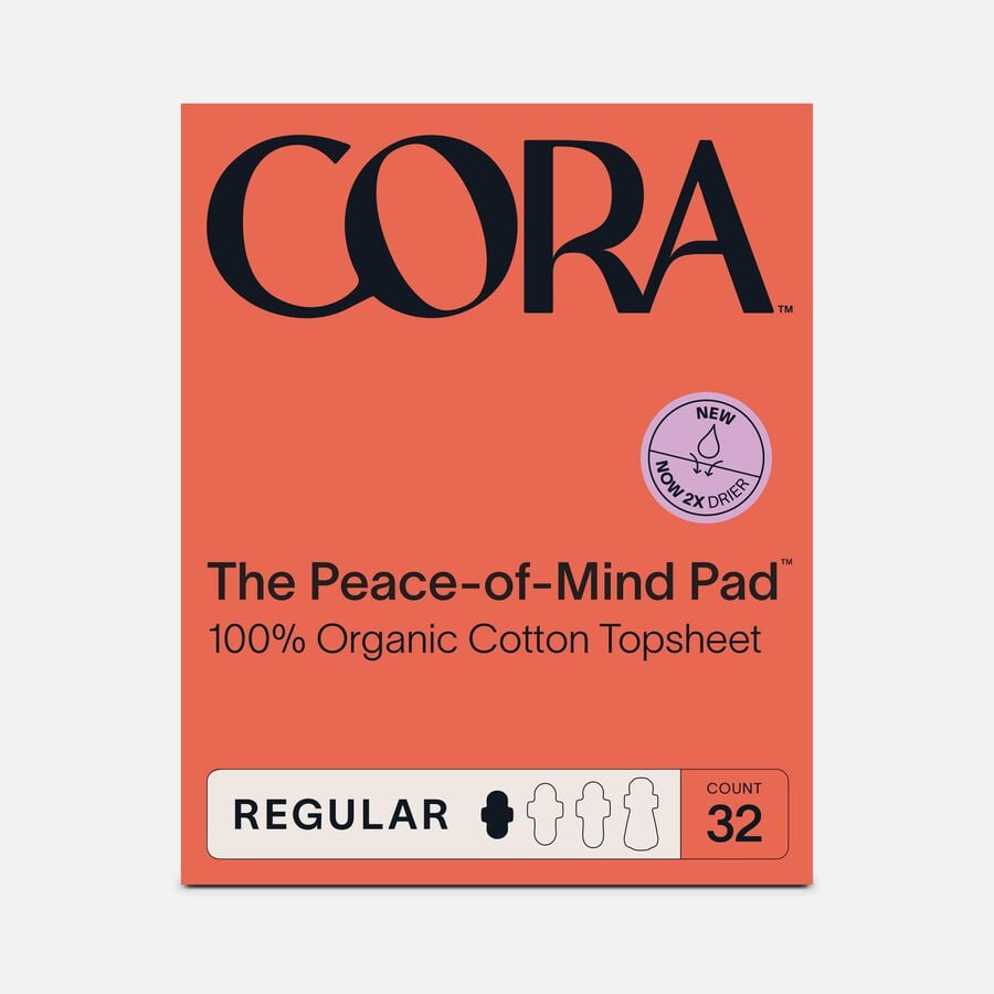 Cora Organic Cotton Ultra Thin Period Pads, , large image number 0
