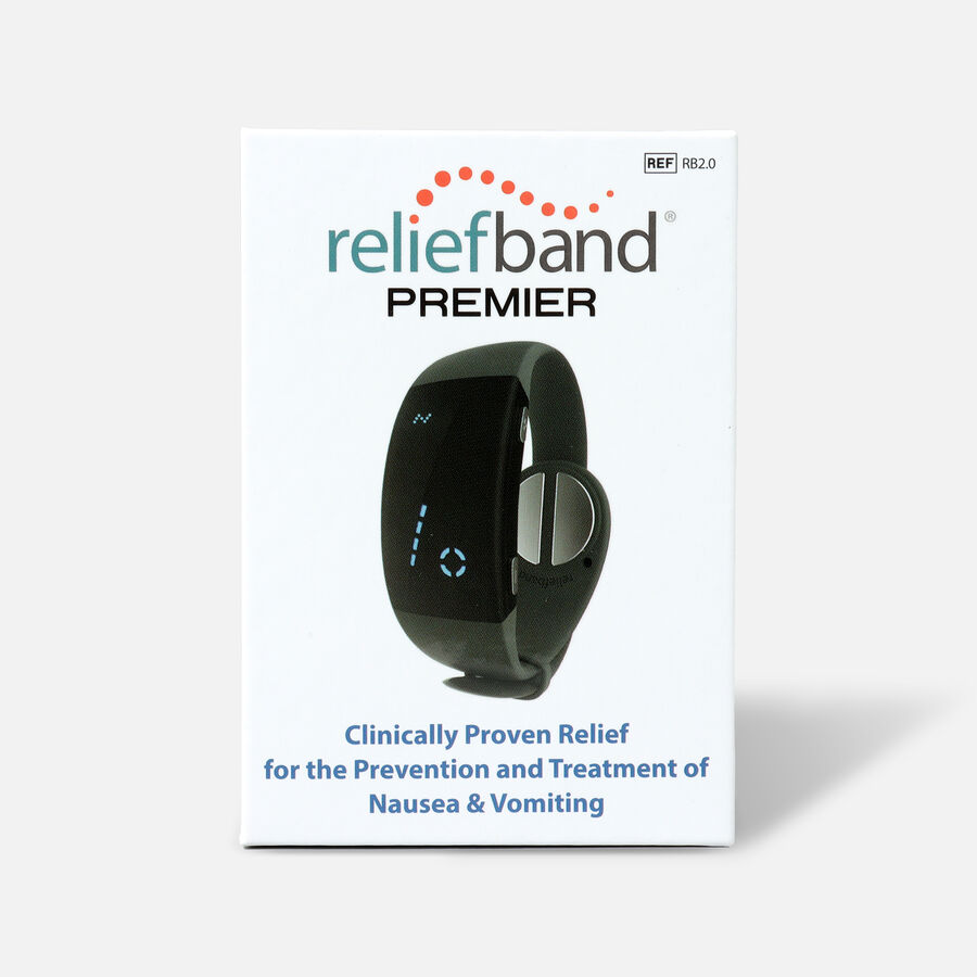 Reliefband Premier for Nausea Relief, Charcoal Grey, Charcoal Grey, large image number 4