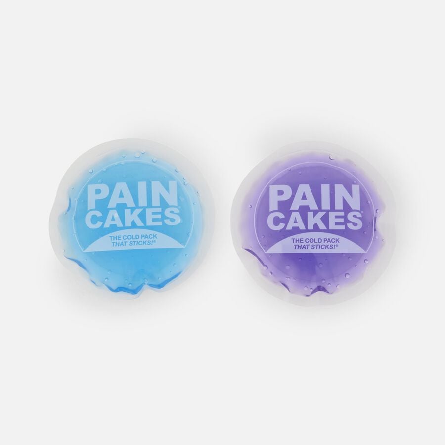 PAINCAKES Mini Cold Packs, 2.88"D , Blue & Purple, 2 ct., , large image number 0
