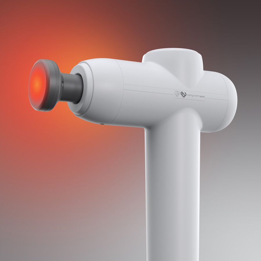 Revive Heated Massage Gun &mdash; Caring Mill&trade; by Aura, , large image number 4