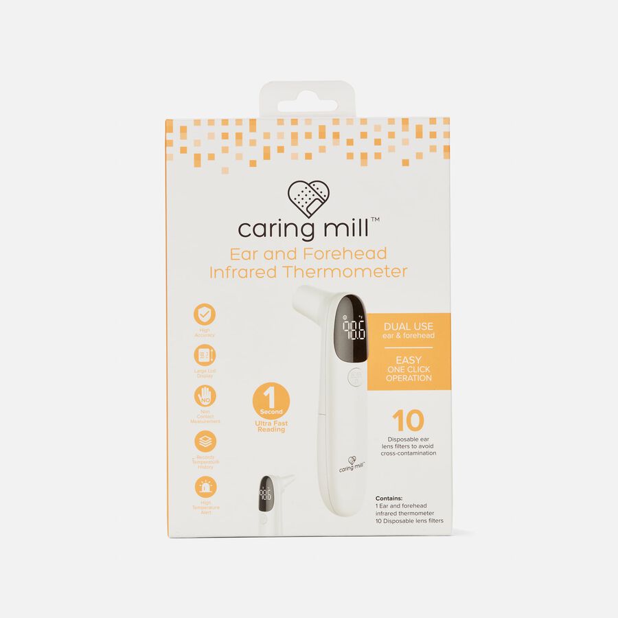 Caring Mill&trade; Instant Ear & Forehead Digital Thermometer, , large image number 2