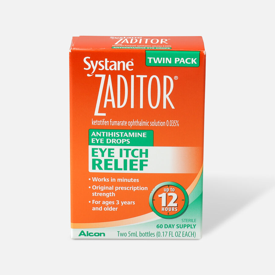 Systane Zaditor Eye Drops, Twin Pack, , large image number 1