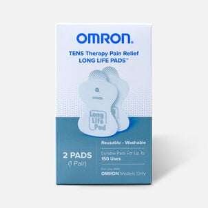 OMRON electroTHERAPY Pain Relief Long Life Replacement Pads, 2 ct.